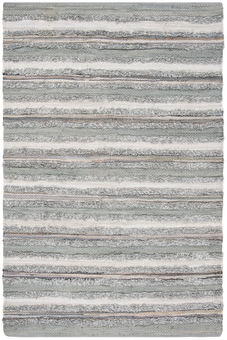 Safavieh Montauk 5'-0" x 8'-0" Rug in Grey / Multi