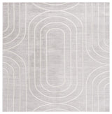 Safavieh Archway 6'-7" x 6'-7" Rug in Grey / Light Grey