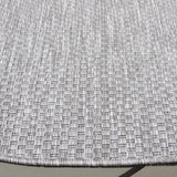 Safavieh Beach House 6'-7" x 6'-7" Rug in Grey
