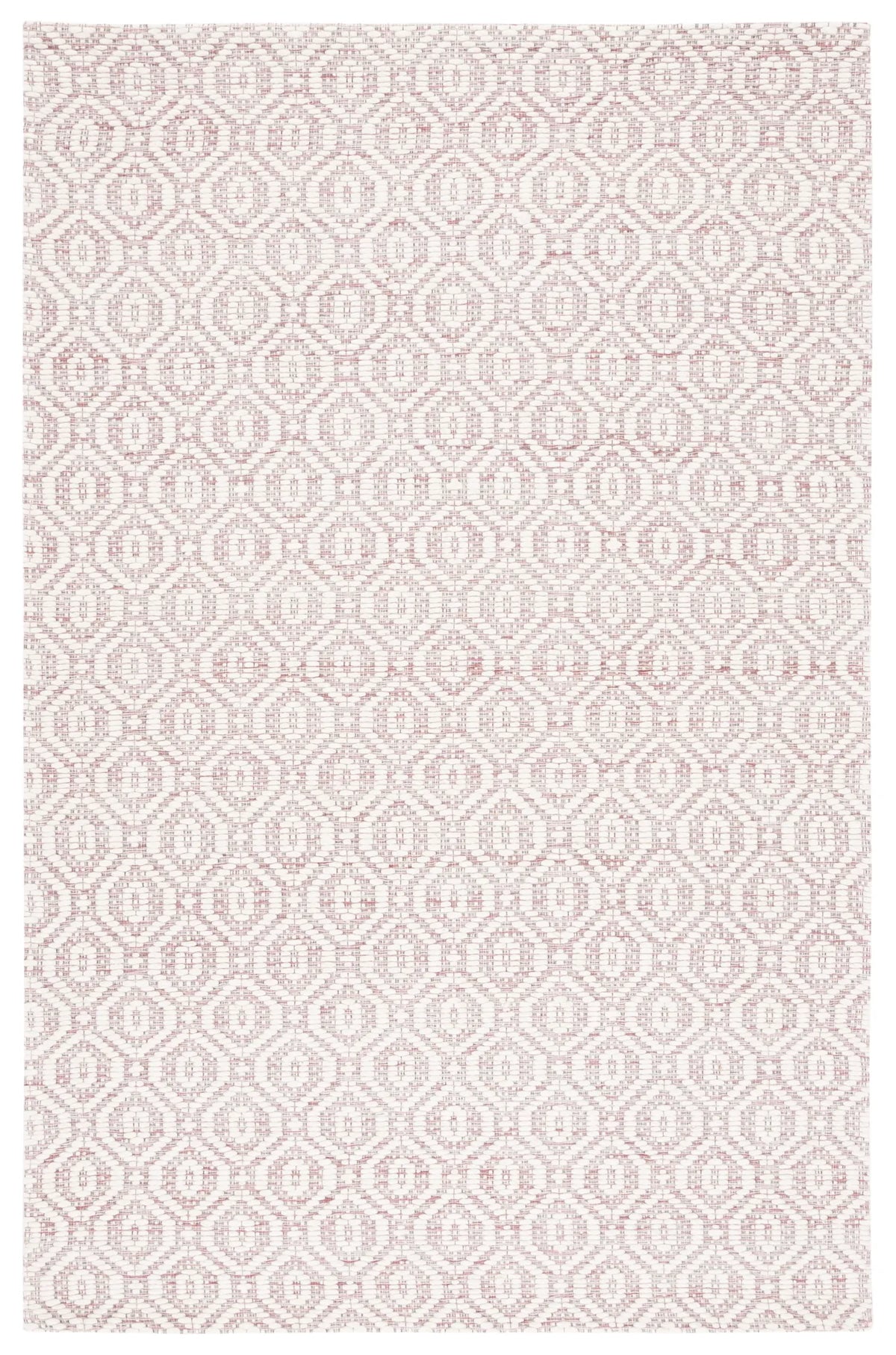 Safavieh Marbella 4'-0" x 6'-0" Rug in Pink / Ivory