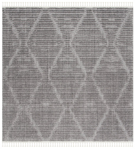 Safavieh Marrakesh 6'-7" x 6'-7" Rug in Grey