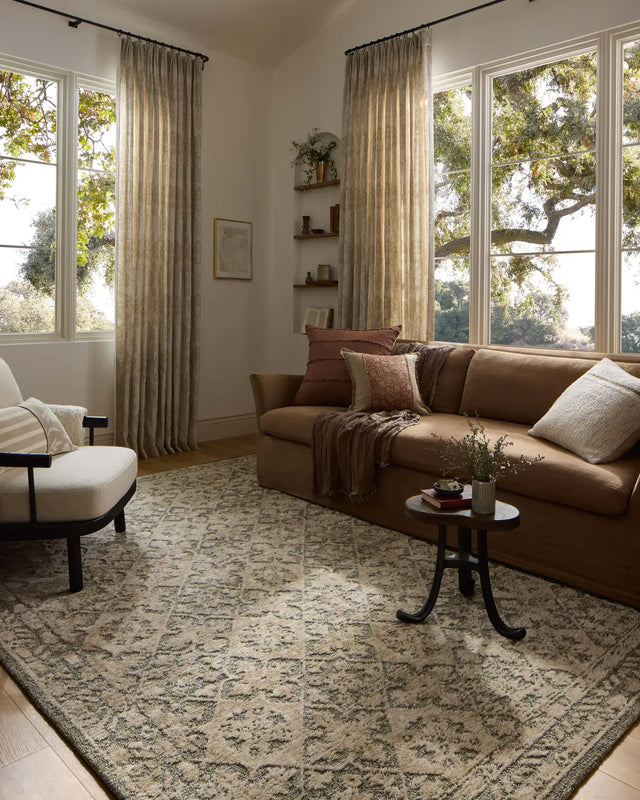 Loloi Percival PCV-07 Sage / Stone Rug - room scene 3
