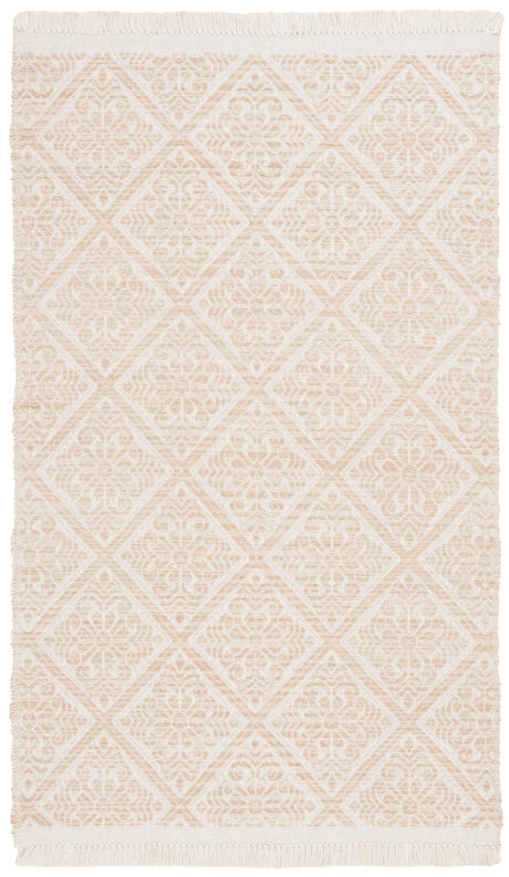 Safavieh Kilim 4'-0" x 6'-0" Rug in Gold / Ivory