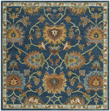 Safavieh Heritage 6'-0" x 6'-0" Rug in Navy