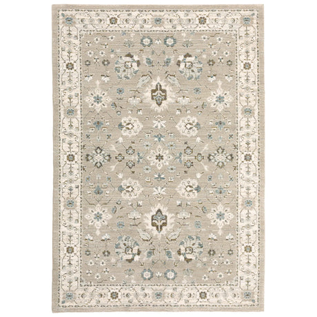 Oriental Weavers Sphinx Andorra 8930L Beige / Ivory Rugs - main flat