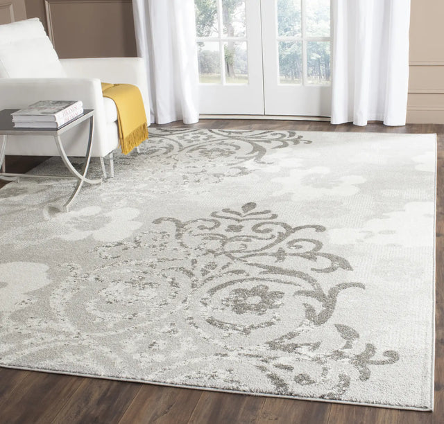 Safavieh Adirondack 10'-0" x 14'-0" Rug in Silver / Ivory