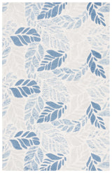 Safavieh Martha Stewart 300 4'-0" x 6'-0" Rug in Ivory / Blue