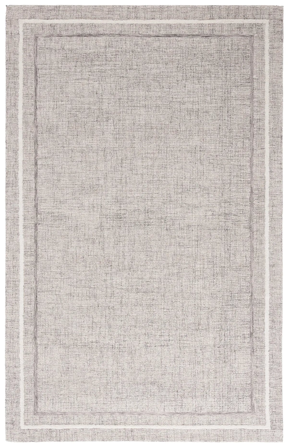 Safavieh Ebony 4'-0" x 6'-0" Rug in Grey / Ivory