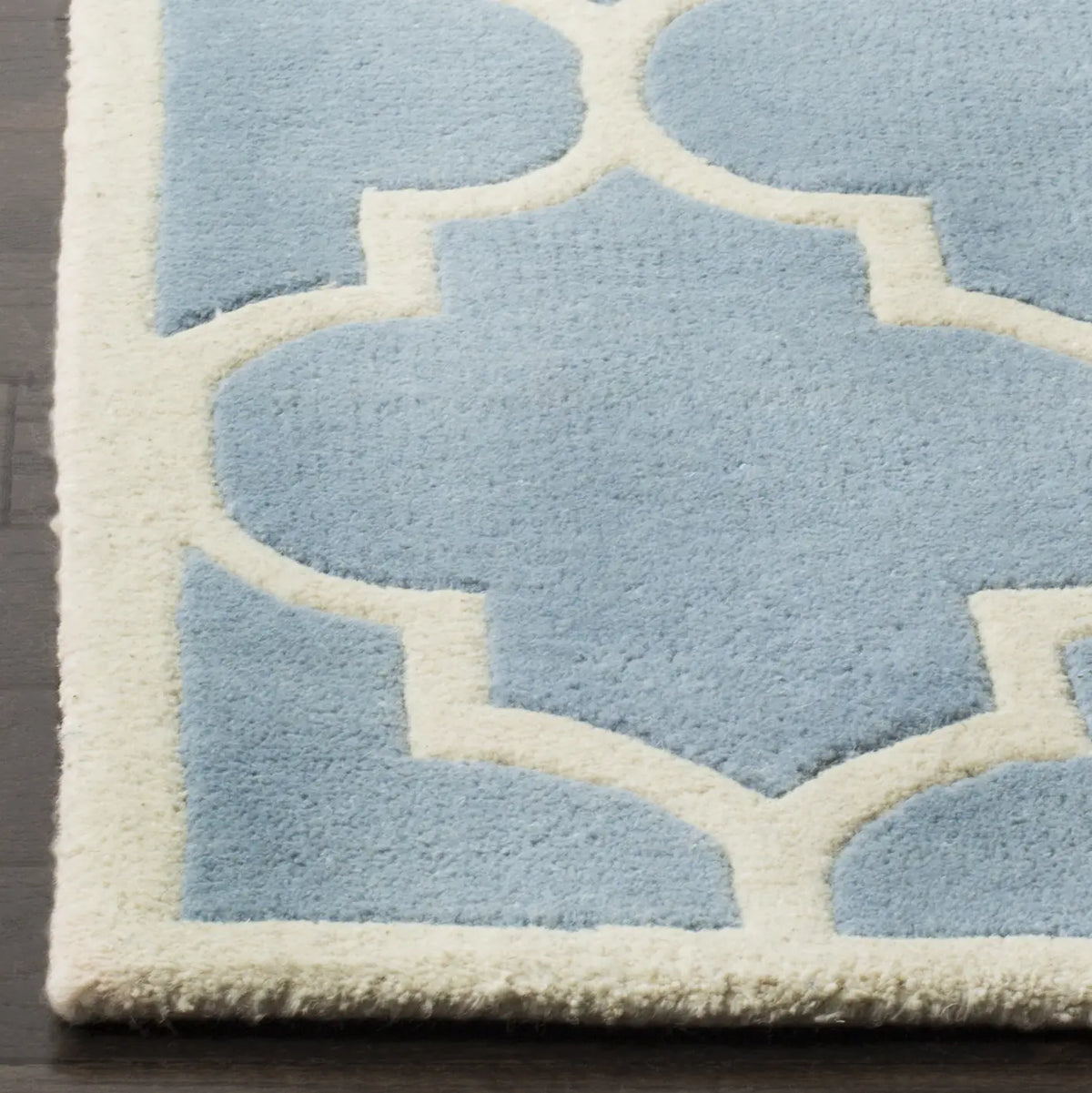 Safavieh Chatham 4'-0" x 6'-0" Rug in Blue / Ivory