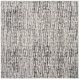 Safavieh Adirondack 6'-0" x 6'-0" Rug in Black / Silver