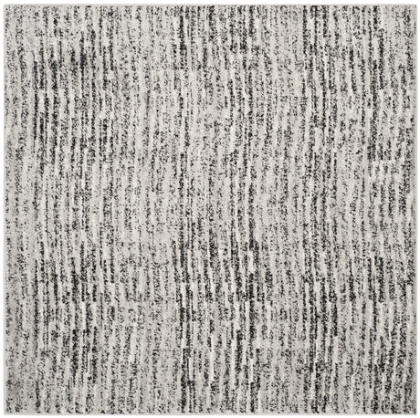 Safavieh Adirondack 6'-0" x 6'-0" Rug in Black / Silver