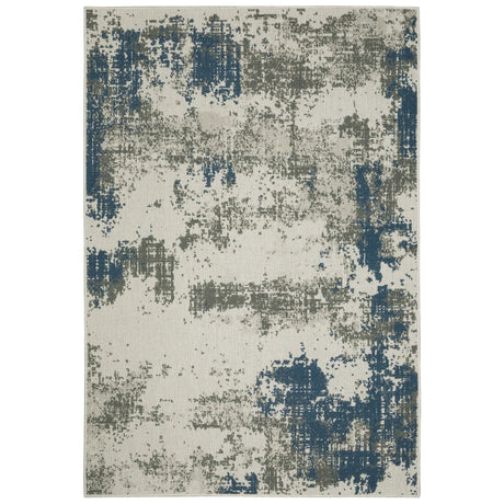 Oriental Weavers Torrey 140H1 Beige/ Blue Rug - main flat