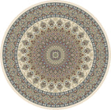 Dynamic Rugs Ancient Garden 57090 Ivory Rugs - Round