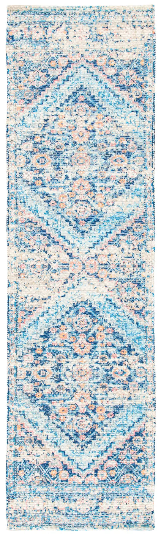 Safavieh Saffron 2'-3" x 10'-0" Rug in Blue / Turquoise