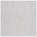Safavieh Courtyard 6'-7" x 6'-7" Rug in Ivory / Beige Grey