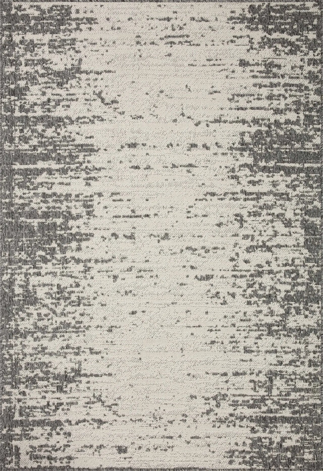 Loloi Rainier Rai-01 Ivory/Grey Rug - main flat