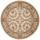 Safavieh Heritage 6'-0" x 6'-0" Rug in Beige / Gold