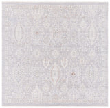 Safavieh Marmara 6'-7" x 6'-7" Rug in Grey / Blue Rust