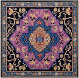 Safavieh Bellagio 5'-0" x 5'-0" Rug in Pink / Multi