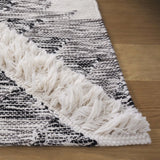 Safavieh Kenya 6'-0" x 9'-0" Rug in Black / Ivory