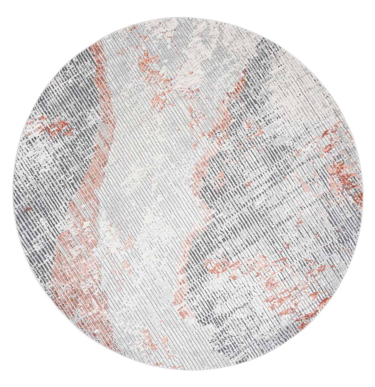 Safavieh Invista 6'-7" x 6'-7" Rug in Grey / Light Grey