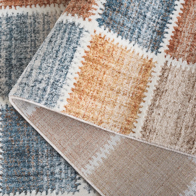 Safavieh Scarlett 400 4'-0" x 6'-0" Rug in Beige / Ivory Rust