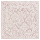 Safavieh Metro 6'-0" x 6'-0" Rug in Pink / Ivory