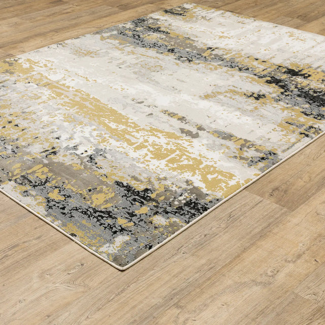 Oriental Weavers Sphinx Caravan 2061X Beige/ Gold Rugs - angle detail