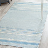 Safavieh Kilim 3'-0" x 5'-0" Rug in Light Blue / Ivory
