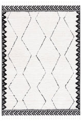 Safavieh Marrakesh 4'-0" x 6'-0" Rug in Ivory / Anthracite