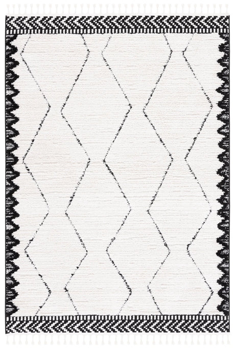 Safavieh Marrakesh 4'-0" x 6'-0" Rug in Ivory / Anthracite