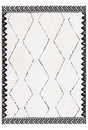 Safavieh Marrakesh 4'-0" x 6'-0" Rug in Ivory / Anthracite