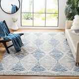 Safavieh Kenya 6'-0" x 9'-0" Rug in Blue / Ivory