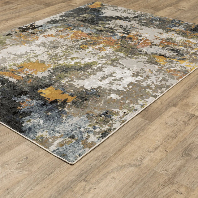 Oriental Weavers Sphinx Caravan 502X8 Beige/ Multi Rugs - angle detail