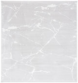 Safavieh Whisper 6'-7" x 6'-7" Rug in Grey / Ivory