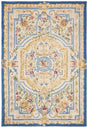 Safavieh Savonnerie 4'-0" x 6'-0" Rug in Blue / Ivory