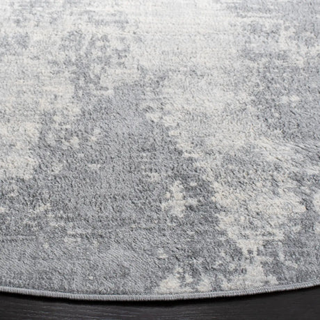 Safavieh Jasper 100 5'-0" x 5'-0" Rug in Light Grey / Ivory