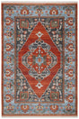 Safavieh Vintage Persian 4'-0" x 6'-0" Rug in Rust / Blue