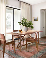 Loloi Heidi Hei-05 Spice/Aqua Rugs - room scene 1