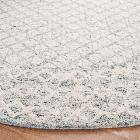 Safavieh Abstract 6'-0" x 6'-0" Rug in Grey / Ivory