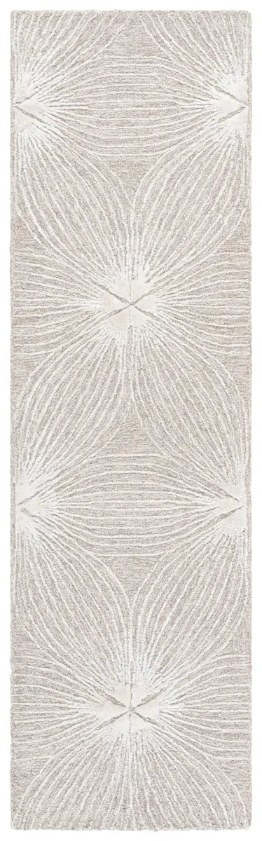 Safavieh Glamour 2'-3" x 8'-0" Rug in Beige / Ivory