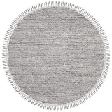 Safavieh Natura 6'-0" x 6'-0" Rug in Black / Ivory