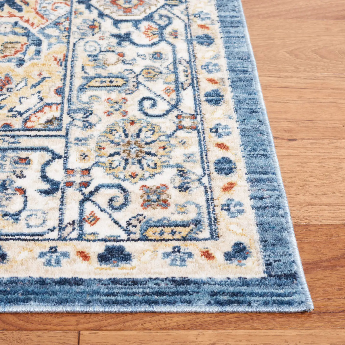 Safavieh Olympia 4'-0" x 6'-0" Rug in Blue / Beige