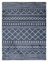 Safavieh Arizona Shag 10'-0" x 14'-0" Rug in Slate Blue / Ivory