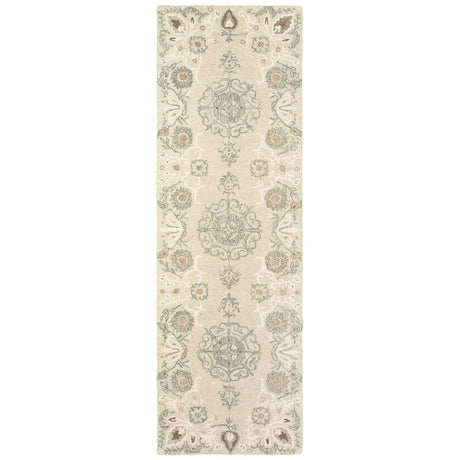 Oriental Weavers Sphinx Craft 93000 Sand / Ash Rugs - runner