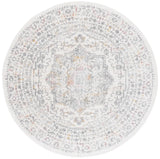 Safavieh Layla 6'-7" x 6'-7" Rug in Ivory Grey / Pink