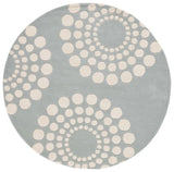 Safavieh Soho 6'-0" x 6'-0" Rug in Grey / Ivory