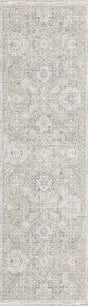 Dynamic Rugs Dharma 12041 Power Loomed Transitional Light Beige/Grey Rug - Runner