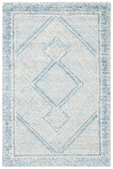 Safavieh Abstract 3'-0" x 5'-0" Rug in Ivory / Blue