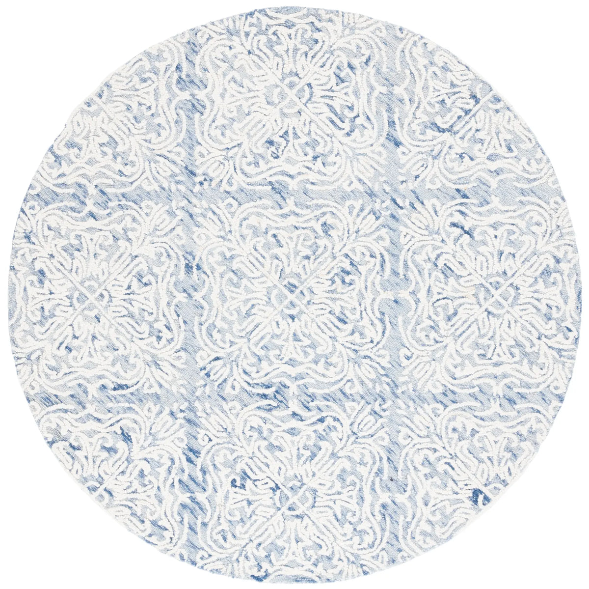 Safavieh Blossom 6'-0" x 6'-0" Rug in Blue / Ivory